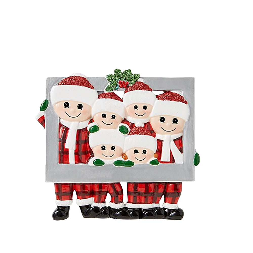 DIY Christmas Family Pendant Decorations for Home