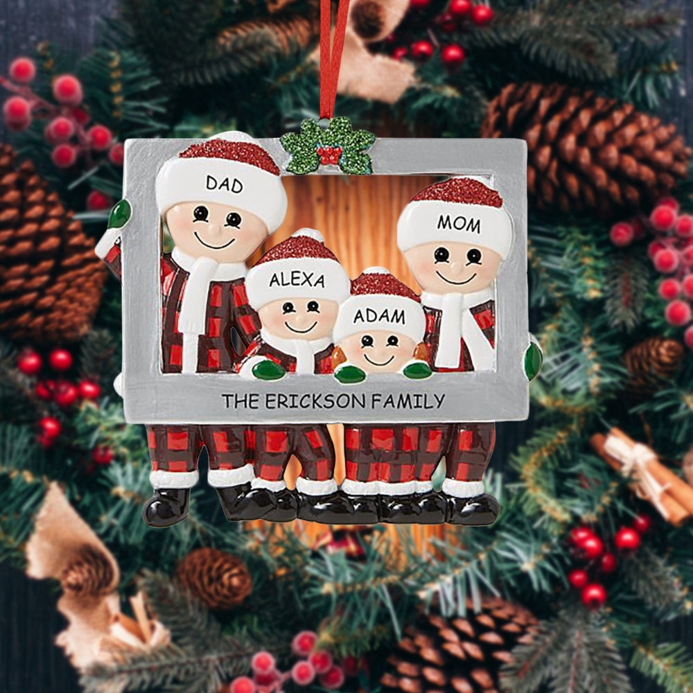 DIY Christmas Family Pendant Decorations for Home