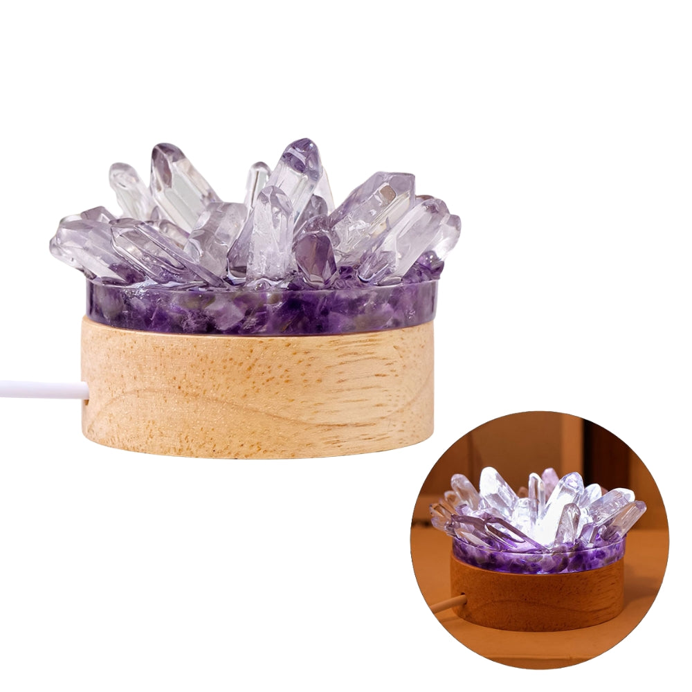 Natural Crystal Lamp Home Decoration Mineral Specimen Collection