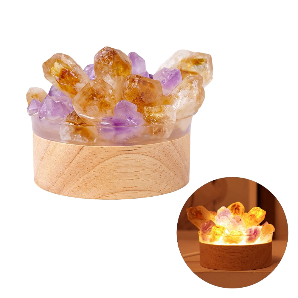 Natural Crystal Lamp Home Decoration Mineral Specimen Collection