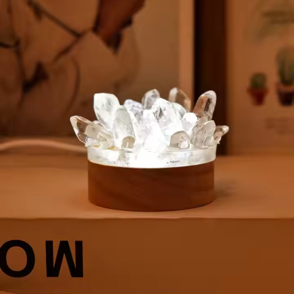 Natural Crystal Lamp Home Decoration Mineral Specimen Collection