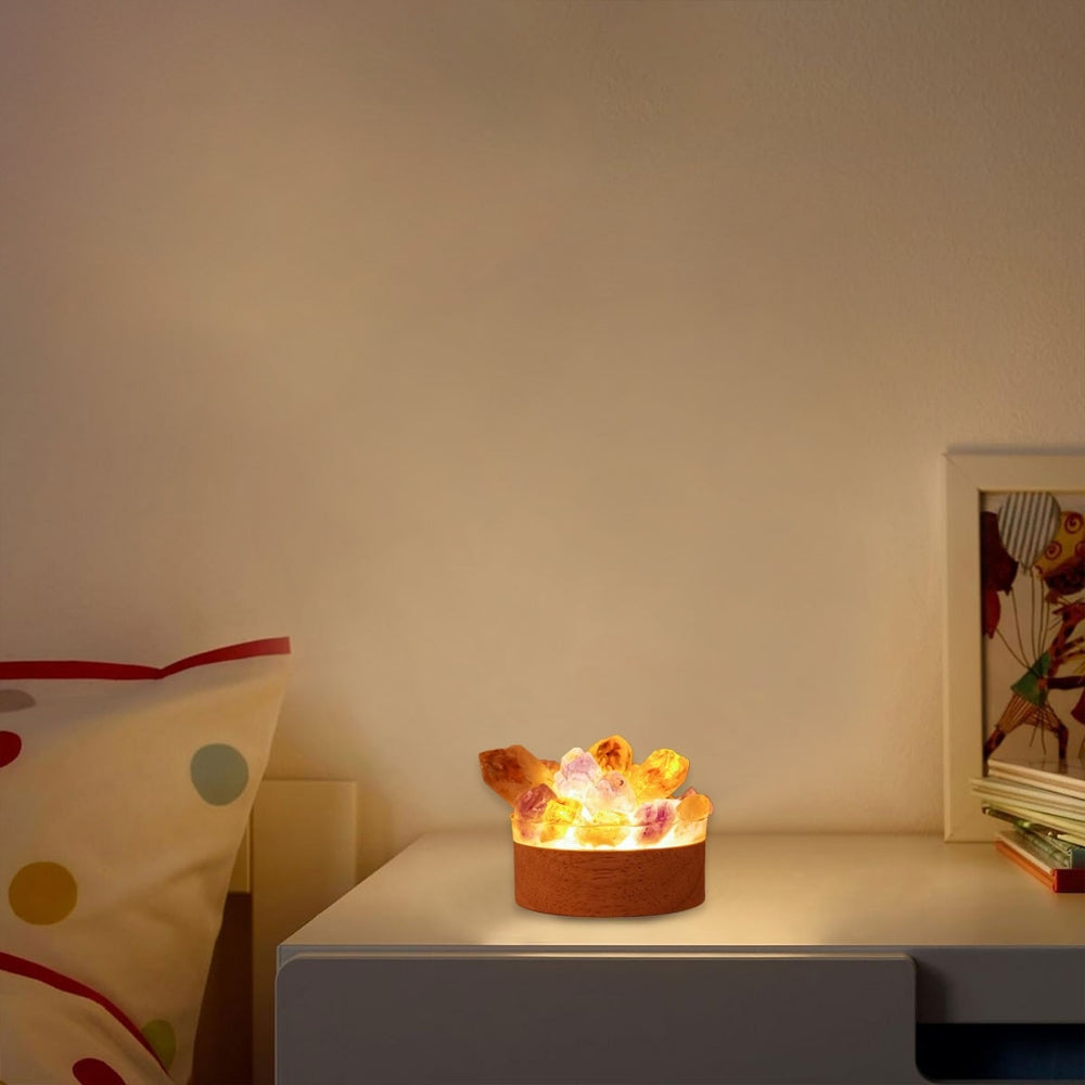 Natural Crystal Lamp Home Decoration Mineral Specimen Collection