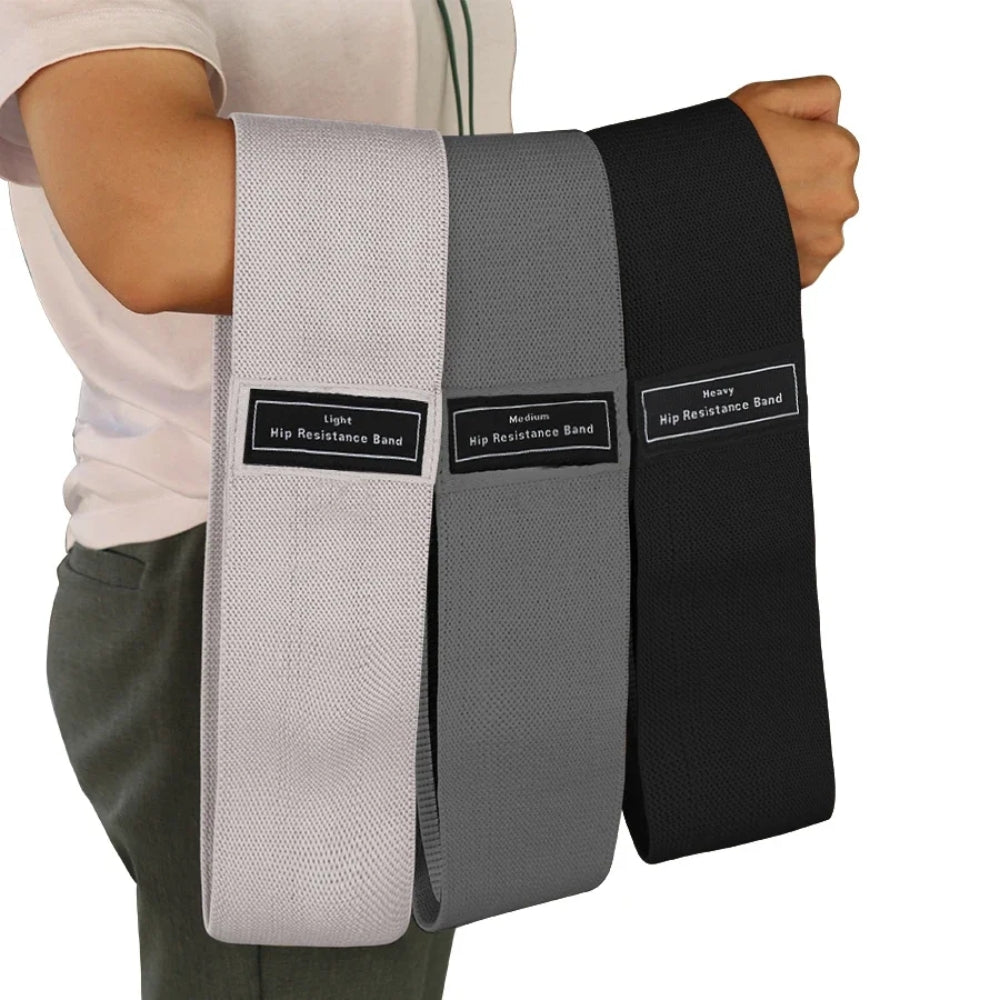Fabric Resistance Hip Booty Bands Fitness Yoga Strips