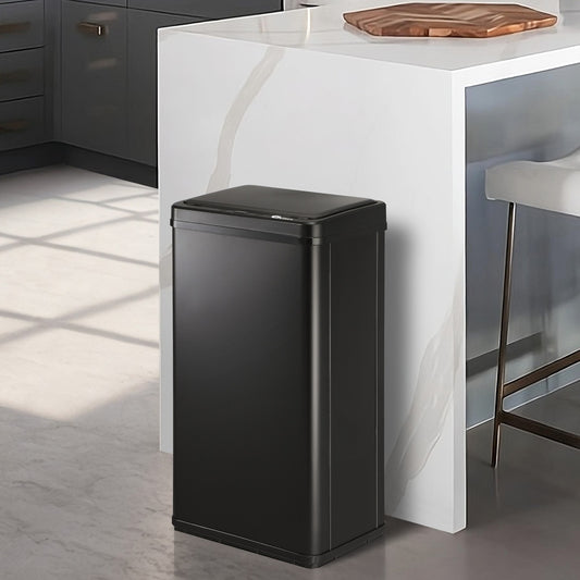 Black Automatic 40L Motion Sensor Bin