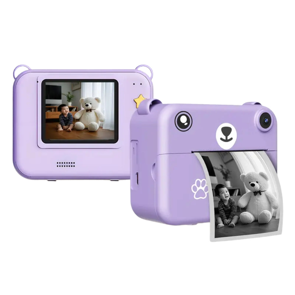 Kids Instant Print Camera 1080P HD Video Recorder