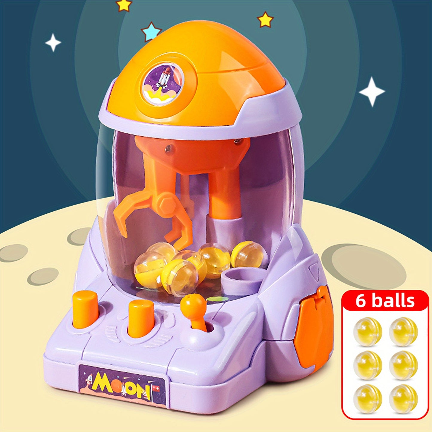 Space Rocket Crawler Ball Pincer Egg Twister