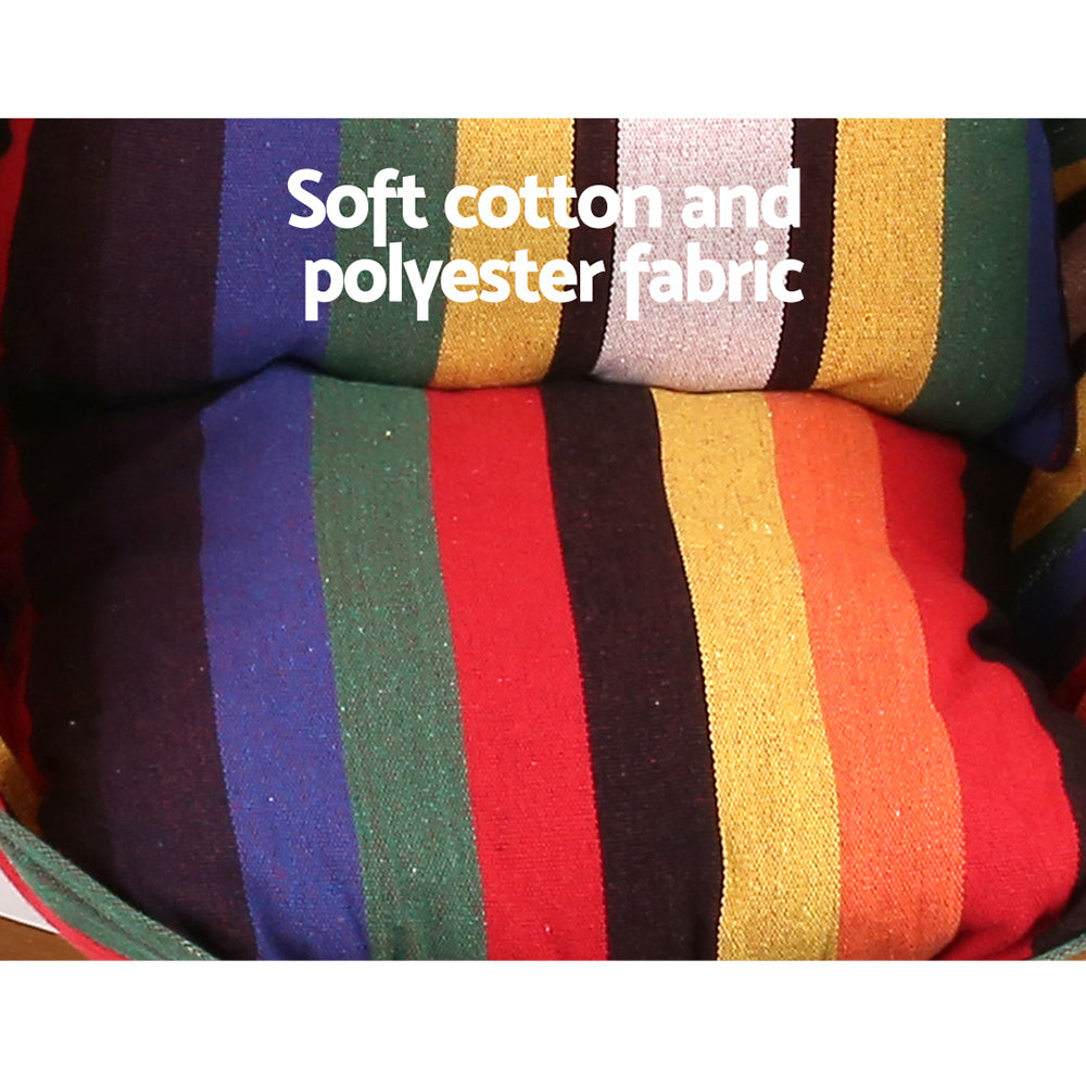 Timber Hammock Chair with Wooden Stand