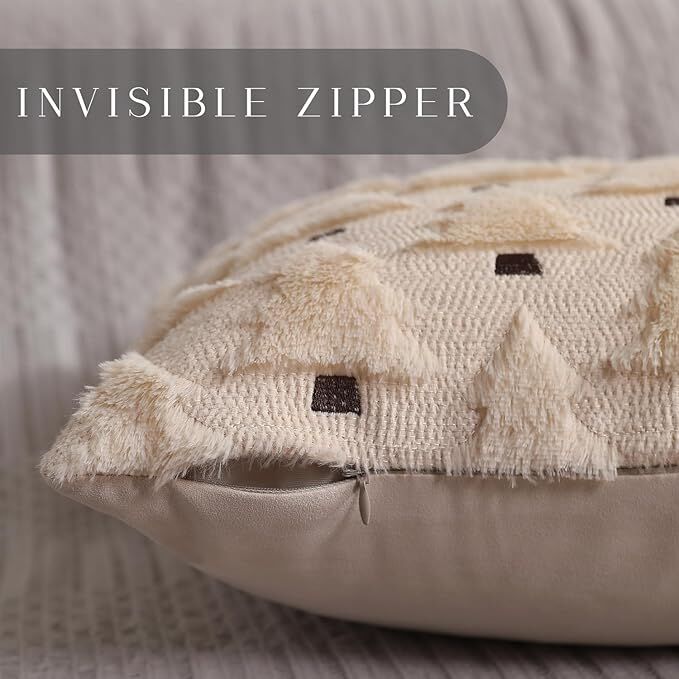 White Christmas Throw Pillow Coves