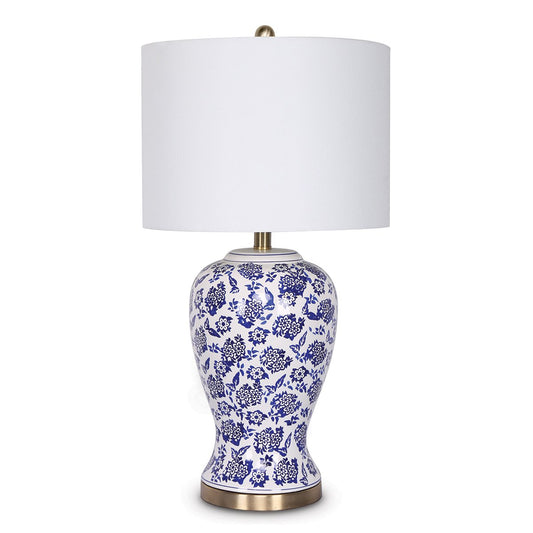Sarantino Ceramic Flora Table Lamp