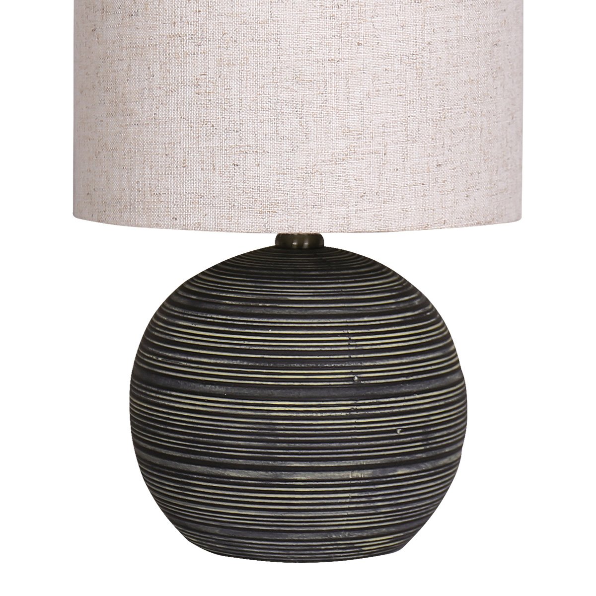 Sarantino Ceramic Table Lamp Striped Pattern