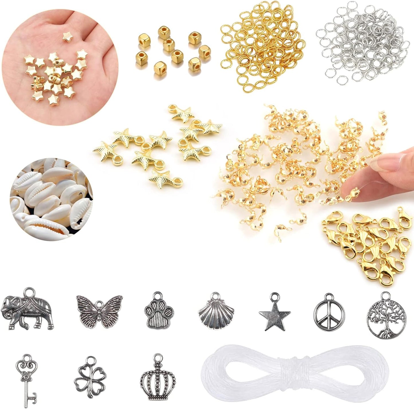 Premium Polymer Clay Beads Kit