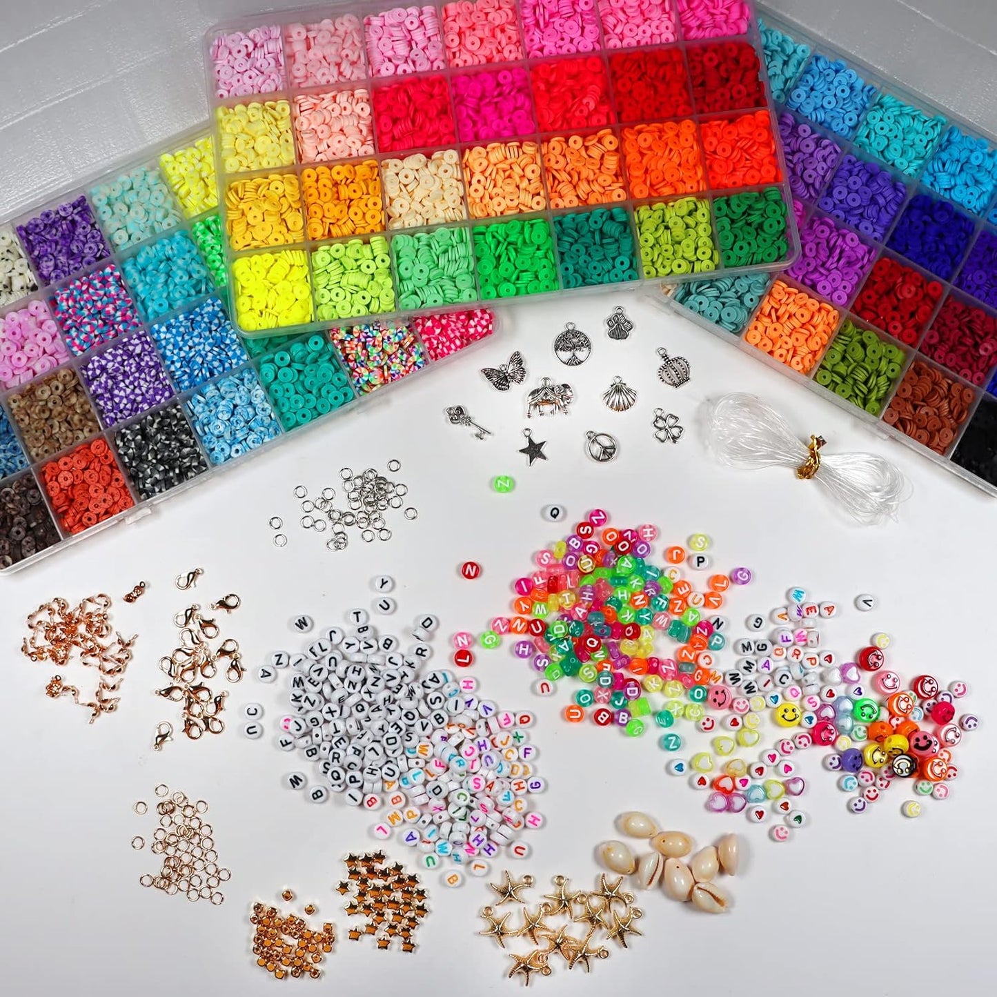 Premium Polymer Clay Beads Kit
