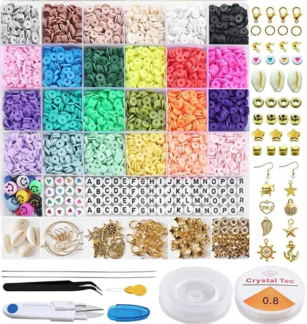 Heishi Beads for DIY Jewellery Making Kit