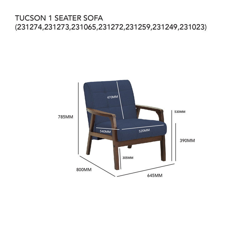 Tucson 1 Seater Armchair