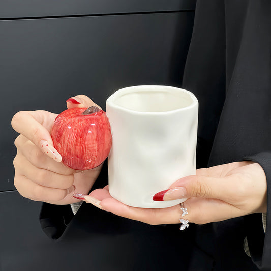 Red Apple Ceramic Mug