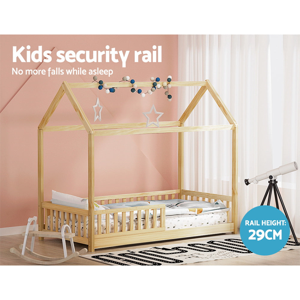 Bed Frame Wooden Oak ROCK